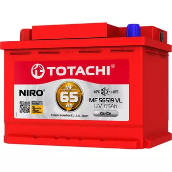Автомобильный аккумулятор Totachi Niro MF 65 Ач прямая полярность L2
