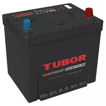 Автомобильный аккумулятор Tubor 70 Ач обратная полярность D23L