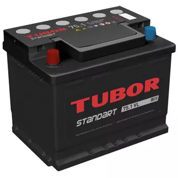 Автомобильный аккумулятор Tubor 75 Ач прямая полярность L3