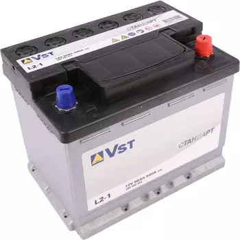 Автомобильный аккумулятор VST 60 Ач обратная полярность L2