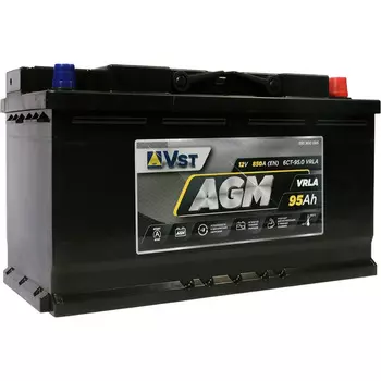 Автомобильный аккумулятор VST 95 Ач обратная полярность L5