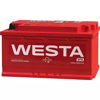 Автомобильный аккумулятор Westa 100 Ач обратная полярность L5
