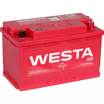 Автомобильный аккумулятор Westa 85 Ач обратная полярность L4