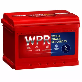 Автомобильный аккумулятор WPR Premium 50 Ач обратная полярность LB1