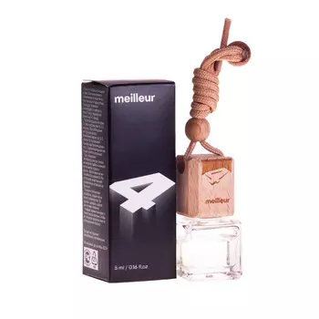 Автопарфюм Meilleur New line № 4 подвесной 6мл (art.MLRM0104FB)