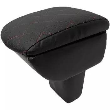 Автоподлокотник PSV без ступеньки для Ford Focus III черно/красный (art. 135522)