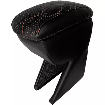 Автоподлокотник PSV для Lada Kalina II черно/красный (art. 135555)