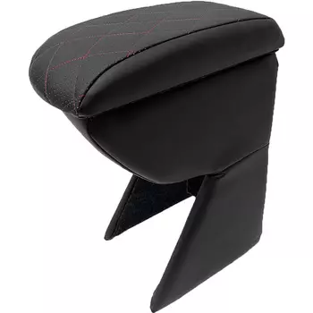 Автоподлокотник PSV для Lada Vesta черно/красный (art. 135558)