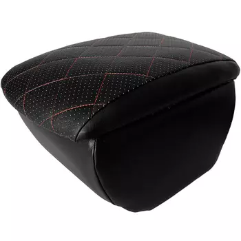 Автоподлокотник PSV для Peugeot 408 черно/красный (art. 135576)