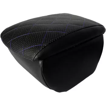 Автоподлокотник PSV для Peugeot 408 черно/синий (art. 135577)