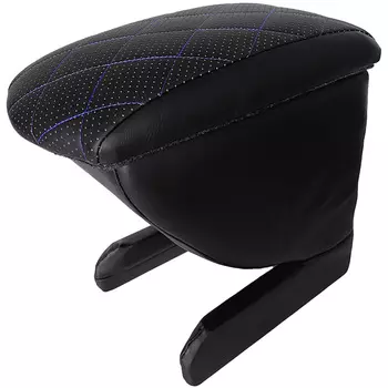 Автоподлокотник PSV для Skoda Octavia II A5 черно/синий (art. 135592)