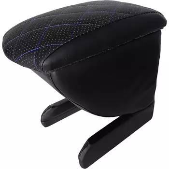 Автоподлокотник PSV для Skoda Rapid черно/синий (art. 135598)