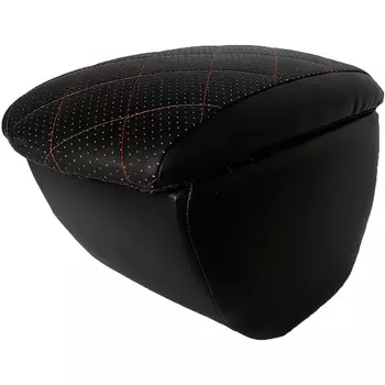 Автоподлокотник PSV для VW Jetta VI черно/красный (art. 135615)