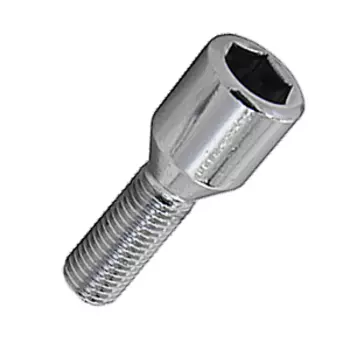 Болт 12х1,25 52/31 спец конус хром JN-305