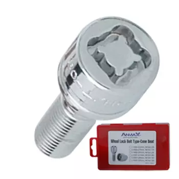 Болт секретный Anmax 14х1,5х54/29 4+2 17/19 конус L1509-29