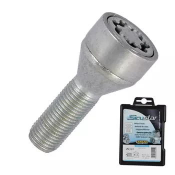 Болт секретный Farad 12х1,25х28 4+1 17 конус VN328