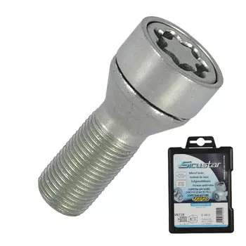 Болт секретный Farad 14х1,25х28 4+2 17 конус VN-728/2