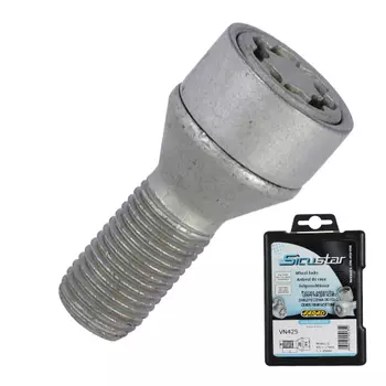 Болт секретный Farad 14х1,5х25 4+1 17 конус VN425