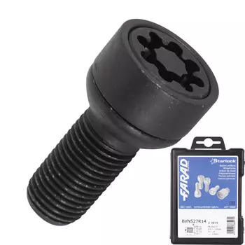 Болт секретный Farad 14х1,5х27 4+2 17 ключ сфера BVN527S/2