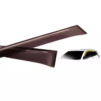 Дефлектор капота SIM для Chery Tiggo 8 2021-/8 Pro 2021-/8 Pro MAX 2022- (art.NLD.SCRTIG8P2112)