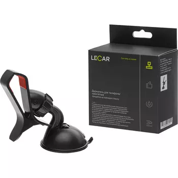 Держатель мобильных устройств/навигаторов LECAR на прищепке (art. LECAR000030409)