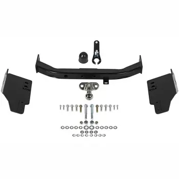 Фаркоп ТСУ Rival торцевой для Toyota LC Prado 150 рестайл (Black Onyx) 2020-н.в.(F.5704.004)