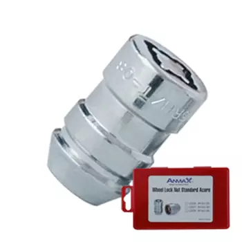 Гайка секретная Anmax 12х1,5х35 4+2 19/21мм конус L2207