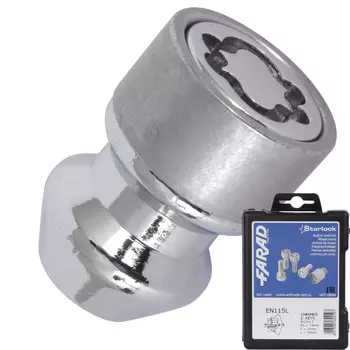 Гайка секретная Farad 12х1,5х34 4+1 19 ключ конус EN115.LCR/2