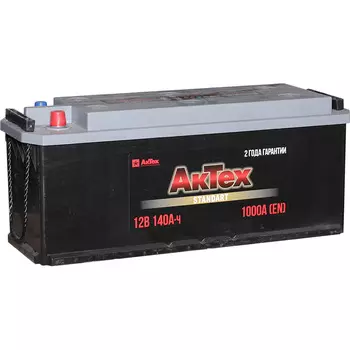 Грузовой аккумулятор АКТЕХ 140Ач п/п конус