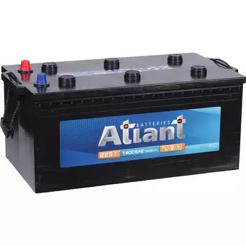 Грузовой аккумулятор Atlant 225Ач о/п конус