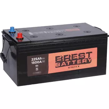 Грузовой аккумулятор Brest Battery 225Ач п/п конус