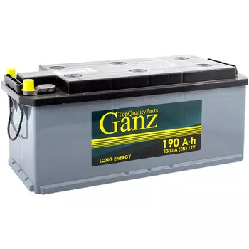 Грузовой аккумулятор Ganz 190Ач о/п конус
