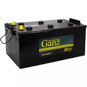 Грузовой аккумулятор Ganz 230Ач п/п конус