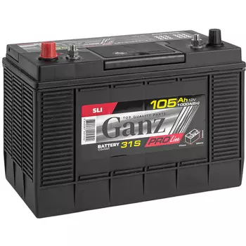Грузовой аккумулятор Ganz PRO-Line 105Ач у/п конус