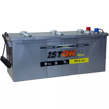 Грузовой аккумулятор Istok 140Ач п/п конус