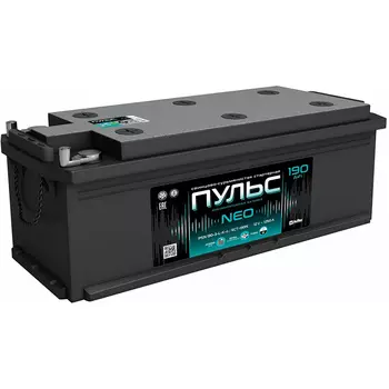 Грузовой аккумулятор Пульс Standart 190Ач п/п под болт