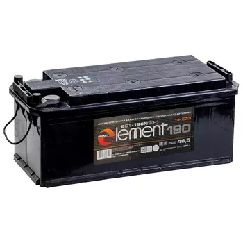 Грузовой аккумулятор Smart Element 190Ач п/п конус