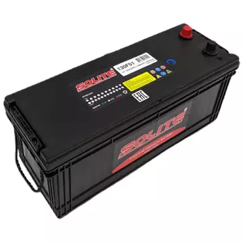 Грузовой аккумулятор Solite 120Ач п/п конус