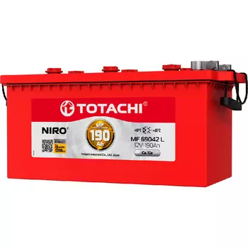 Грузовой аккумулятор Totachi Niro MF 69042 190Ач п/п болт