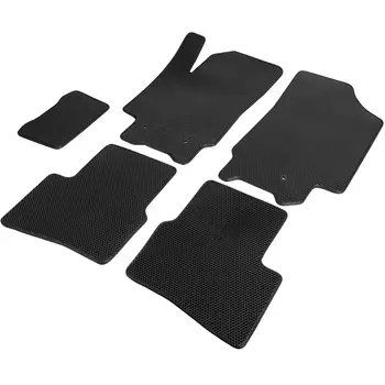 Коврик для салона Rival, черный