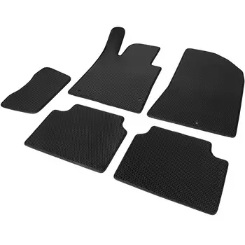 Коврик для салона Rival, черный