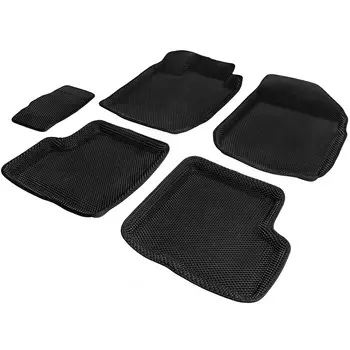 Коврик для салона Rival, черный