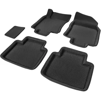 Коврик для салона Rival, черный