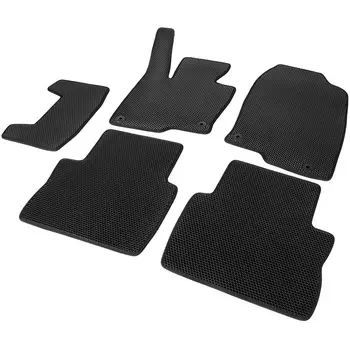 Коврик для салона Rival, черный