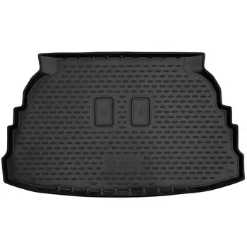 Коврик в багажник Autofamily, черный
