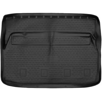 Коврик в багажник Autofamily, черный