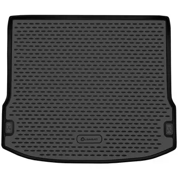 Коврик в багажник Autofamily, черный