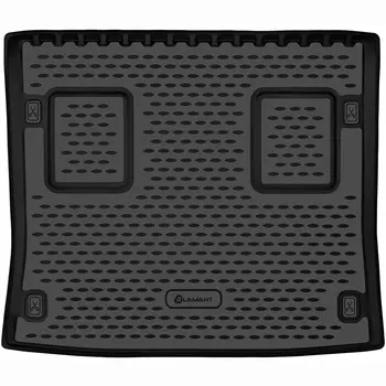 Коврик в багажник Autofamily, черный