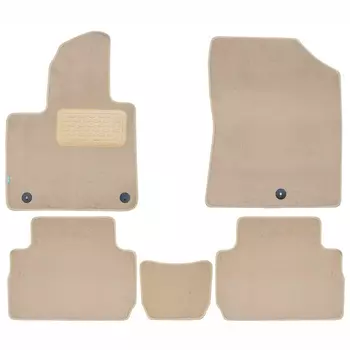Коврик в салон Autofamily, бежевый