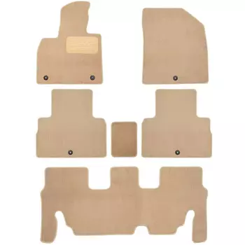 Коврик в салон Autofamily, бежевый